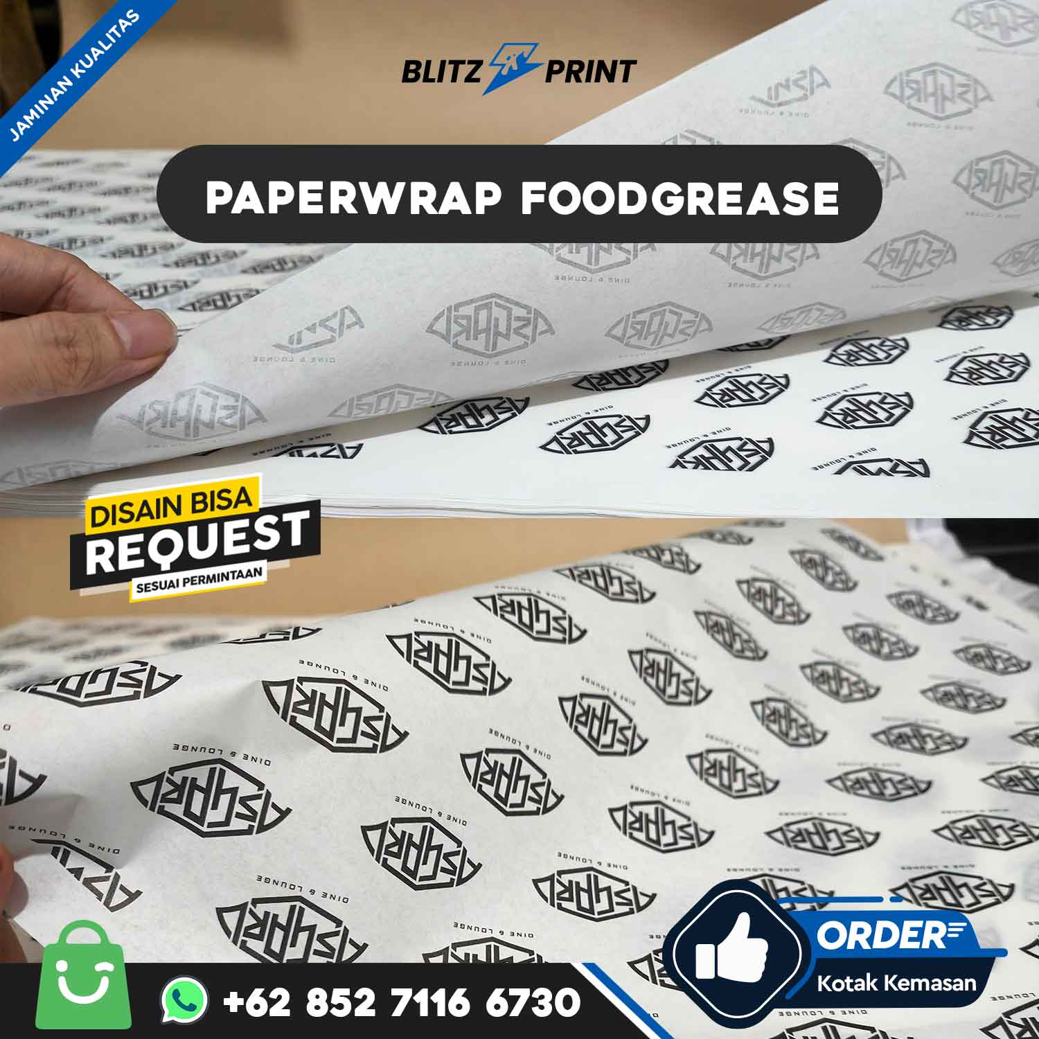 Paperwrap FoodGrease