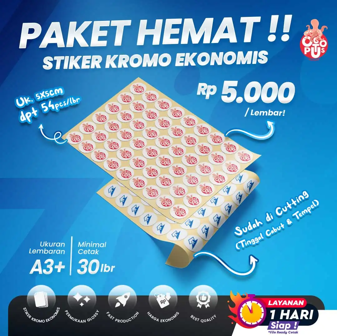 Stiker EKONOMIS PROMO 