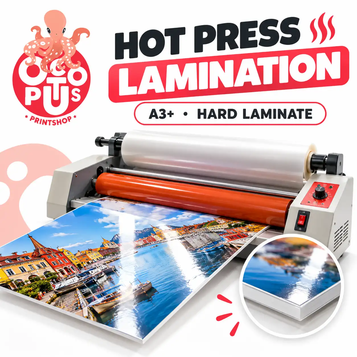 Laminasi Press (Hard Lamit)