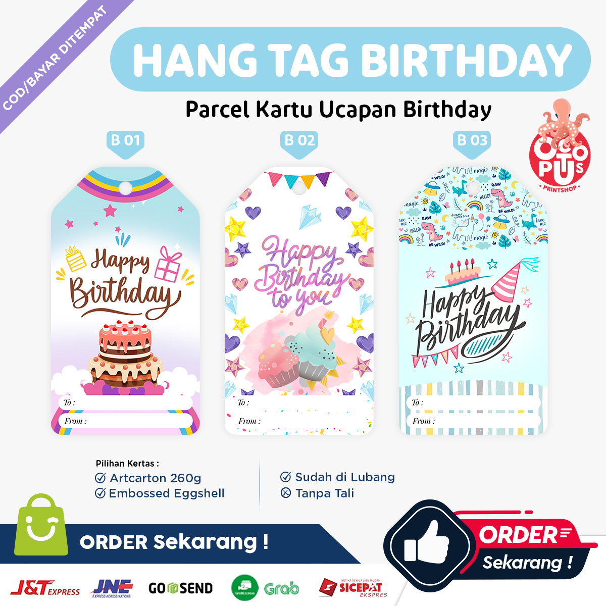 Hang Tag Ulang Tahun